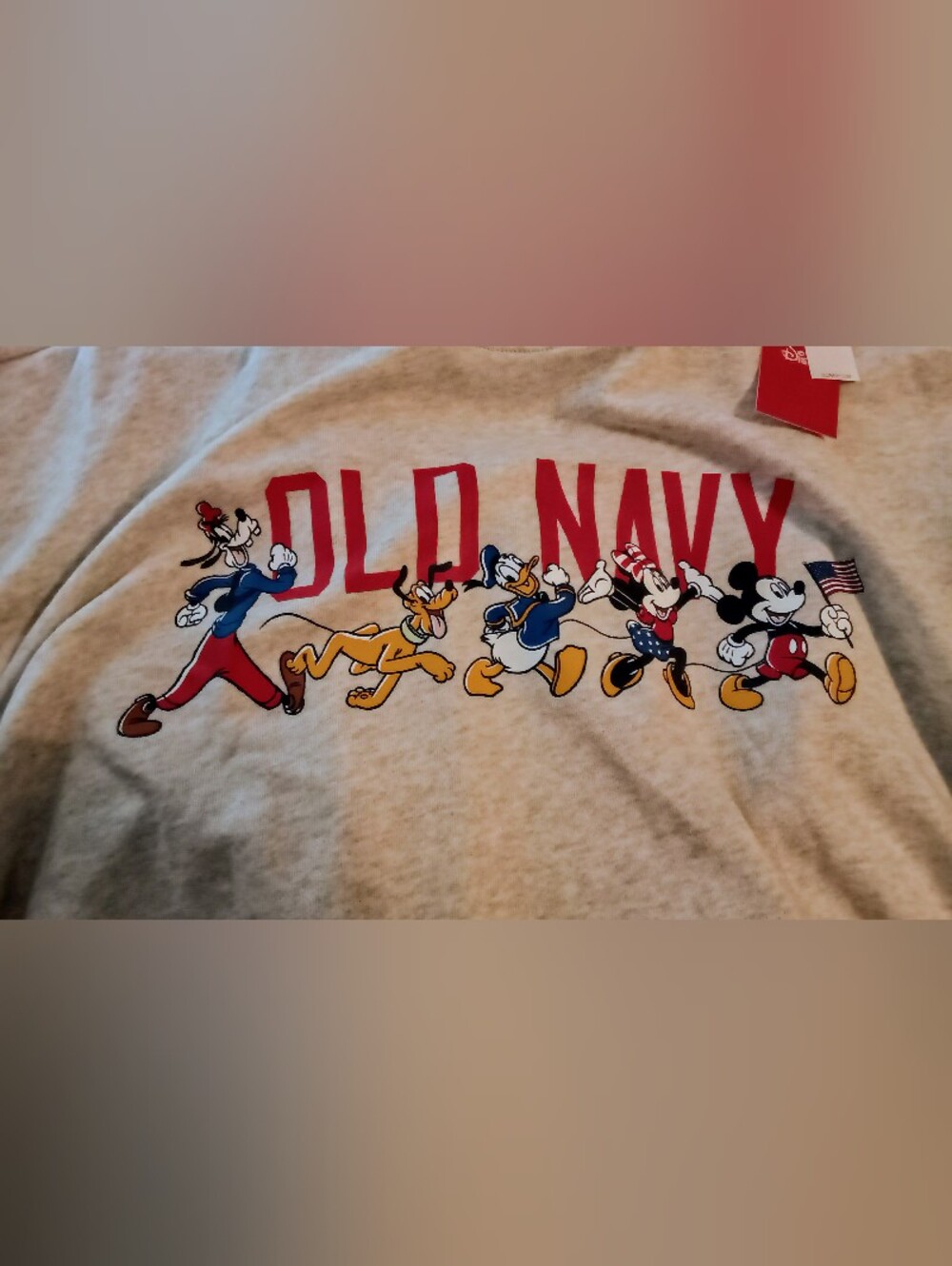 Old Navy Disney Characters Graphic Women's Sweatshirt